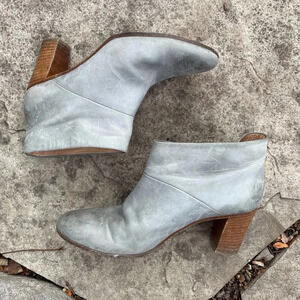 Maison Martin Margiela Line 22 Blue  Leather Boots, size 39.5